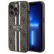 Original Case IPHONE 11 / XR Guess Hardcase 4G Printed Stripe MagSafe (GUHMN61P4RPSW) brown 3666339119713