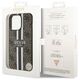 Original Case IPHONE 11 / XR Guess Hardcase 4G Printed Stripe MagSafe (GUHMN61P4RPSW) brown 3666339119713