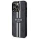 Original Case IPHONE 13 PRO MAX Guess Hardcase 4G Printed Stripe MagSafe (GUHMP13XP4RPSK) black 3666339119669