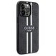Original Case IPHONE 13 PRO MAX Guess Hardcase 4G Printed Stripe MagSafe (GUHMP13XP4RPSK) black 3666339119669