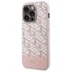 Original Case IPHONE 14 PRO Guess Hardcase GCube Stripes MagSafe (GUHMP14LHGCFSEP) pink 3666339112523
