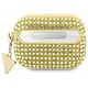 Original Case APPLE AIRPODS PRO Guess Hardcase Rhinestone Triangle (GUAPHDGTPD) gold 3666339120641