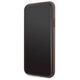 Original Case IPHONE 11 / XR Guess Hardcase 4G Stripe (GUHCN61P4SNW) brown 3666339170110