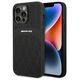 Case IPHONE 14 PRO MAX Mercedes AMG Hardcase Leather Curved Lines MagSafe black 3666339071974