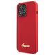 Original Case IPHONE 13 PRO MAX Guess Hard Case Silicone Vintage Gold Logo red 3666339033941