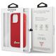 Original Case IPHONE 13 PRO MAX Guess Hard Case Silicone Vintage Gold Logo red 3666339033941
