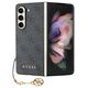 Original Case SAMSUNG GALAXY Z FOLD 5 Guess Hardcase 4G Charms Collection (GUHCZFD5GF4GGR) gray 3666339171988