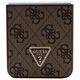 Original Case SAMSUNG GALAXY Z FLIP 5 Guess Hardcase Leather 4G Triangle Strass (GUHCZF5P4TDPW) brown 3666339173913