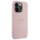 Original Case IPHONE 13 PRO Guess Hardcase Saffiano MagSafe (GUHMP13LPSAHMCP) pink 3666339156121