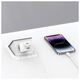 Wall Charger USAMS 2xUSB-C+1xUSB 65W (only head) GaN PD3.0 +QC3.0 Fast Charging gradient blue Sandru Series CC180TC04 (US-CC180) 6958444905198