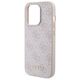 Original Case APPLE IPHONE 15 PRO Guess Hardcase 4G Big Metal Logo (GUHCP15LG4GFPI) pink 3666339171803