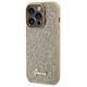 Original Case APPLE IPHONE 15 PRO Guess Hardcase Disco Metal Script (GUHCP15LPMSDGSD) gold 3666339173593