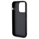 Original Case APPLE IPHONE 15 PRO Guess Hardcase Quilted Metal Logo (GUHCP15LPSQSQSK) black 3666339149628