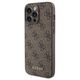 Original Case APPLE IPHONE 15 PRO MAX Guess Hard Case 4G Metal Gold Logo (GUHCP15XG4GFBR) brown 3666339171735