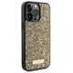 Original Case APPLE IPHONE 15 PRO MAX Guess Hardcase Rhinestone Metal Logo (GUHCP15XPFGSBSD) yellow 3666339153557