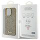 Original Case APPLE IPHONE 15 PRO MAX Guess Hardcase Disco Metal Script (GUHCP15XPMSDGSD) gold 3666339173609