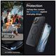 Case APPLE IPHONE 15 PRO MAX Spigen Ultra Hybrid Mag MagSafe Frost Black transparent 8809896749305