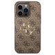 Original Case APPLE IPHONE 15 PRO Guess Hardcase 4G Big Metal Logo (GUHCP15L4GMGBR) brown 3666339171520