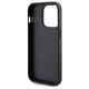 Original Case APPLE IPHONE 15 PRO Guess Hardcase Saffiano MagSafe (GUHMP15LPSAHMCK) black 3666339155780