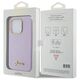 Original Case APPLE IPHONE 15 PRO MAX Guess Hardcase Glitter Glossy Script (GUHCP15XPGMCSL) purple 3666339155377