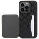 Original Case APPLE IPHONE 15 PRO MAX Karl Lagerfeld Hardcase Saffiano Cardslots and Stand Monogram Choupette (KLHCP15XSAKCNSCK) black 3666339169626