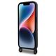 Original Case APPLE IPHONE 15 PRO MAX Karl Lagerfeld Hardcase Crossbody Silicone Choupette (KLHCP15XSCBSCNK) black 3666339167585