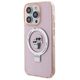 Original Case APPLE IPHONE 15 PRO MAX Karl Lagerfeld Hardcase Ring Stand Karl&Choupettte MagSafe (KLHMP15XHMRSKCP) pink 3666339169022