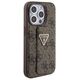Original Case APPLE IPHONE 15 PRO Guess Hardcase Grip Stand 4G Triangle Strass (GUHCP15LPGS4TDW) brown 3666339197452