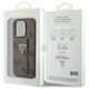 Original Case APPLE IPHONE 15 PRO Guess Hardcase Grip Stand 4G Triangle Strass (GUHCP15LPGS4TDW) brown 3666339197452
