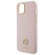 Original Case APPLE IPHONE 15 Guess Hardcase Silicone Logo Strass 4G (GUHCP15SM4DGPP) light pink 3666339148904