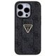 Original Case APPLE IPHONE 15 PRO MAX Guess Hardcase Grip Stand 4G Triangle Strass (GUHCP15XPGS4TDK) black 3666339197322