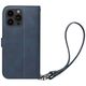 Case APPLE IPHONE 15 PRO Spigen Wallet S Pro navy blue 8809896750721