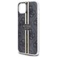 Original Case IPHONE 14 PLUS / 15 PLUS Guess Hardcase IML 4G Gold Stripe (GUHCP15MH4PSEGK) black 3666339222697