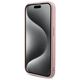 Original Case APPLE IPHONE 15 PRO MAX Guess Hardcase Saffiano Iridescent Script (GUHCP15XPSAIRSP) pink 3666339224813