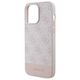 Original Case IPHONE 14 PRO Guess Hard Case 4G Stripe Collection (GUHCP14LG4GLPI) pink 3666339218966