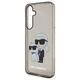 Original Case SAMSUNG GALAXY S24+ Karl Lagerfeld Hardcase Glitter Karl&Choupette (KLHCS24MHNKCTGK) black 3666339242398