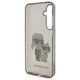 Original Case SAMSUNG GALAXY S24+ Karl Lagerfeld Hardcase Glitter Karl&Choupette (KLHCS24MHNKCTGK) black 3666339242398