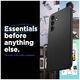 Case SAMSUNG GALAXY A55 5G Spigen Liquid Air Matte black 8809971224383