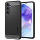 Case SAMSUNG GALAXY A55 5G Spigen Rugged Armor Matte black 8809971224420