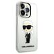 Original Case IPHONE 14 PRO MAX Karl Lagerfeld Hardcase Ikonik Karl Lagerfeld (KLHCP14XHNIKTCT) transparent 3666339087111