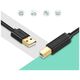 UGREEN US135 USB 2.0 A-B printer cable, gold plated, 3m (black) 6957303813513