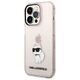 Original Case IPHONE 14 PRO MAX Karl Lagerfeld Hardcase Ikonik Choupette (KLHCP14XHNCHTCP) pink 3666339087197