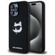 Karl Lagerfeld case for iPhone 15 Pro Max 6,7&quot; KLHMP15XSCHPPLK black HC Magsafe silicone sil Choupette head print 3666339257293