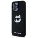 Karl Lagerfeld case for iPhone 15 Pro Max 6,7&quot; KLHMP15XSCHPPLK black HC Magsafe silicone sil Choupette head print 3666339257293