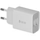 Devia wall charger Smart 2x USB 2,4A white + Lightning cable 6938595361395