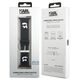 Strap for APPLE WATCH 4 / 5 / 6 / 7 / 8 / SE / ULTRA (42 / 44 / 45 / 49 MM) Karl Lagerfeld Strap 3D Rubber Karl&Choupette Heads (KLAWLSLKCNK) black 3666339190088