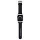 Strap for APPLE WATCH 4 / 5 / 6 / 7 / 8 / SE (38 / 40 / 41 MM) Karl Lagerfeld Strap 3D Rubber Choupette Head (KLAWMSLCNK) black 3666339190118