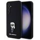 Original Case SAMSUNG GALAXY S23 FE Karl Lagerfeld Silicone Ikonik Metal Pin (KLHCS23FEMHKNPK) black 3666339218645