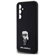 Original Case SAMSUNG GALAXY S23 FE Karl Lagerfeld Silicone Ikonik Metal Pin (KLHCS23FEMHKNPK) black 3666339218645