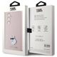 Original Case SAMSUNG GALAXY S23 FE Karl Lagerfeld Silicone Choupette Metal Pin (KLHCS23FESMHCNPP) pink 3666339218690